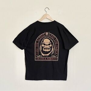 NEW RARE Mattel Masters of the Universe Skeletor Alpha & Omega T Shirt Adult XL
